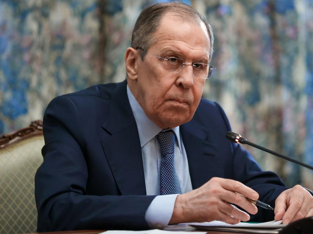 Russian Foreign Minister Sergey Lavrov