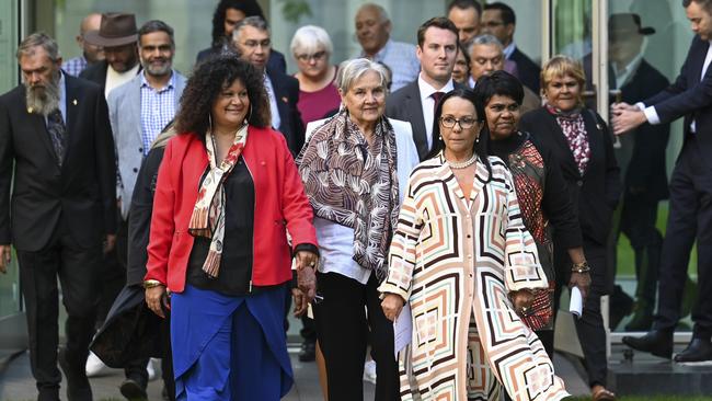 The politics of the voice overshadows the everyday needs of Indigenous Australians much as today the question of changing the date of Australia Day gets far more media attention than the horrific rates of domestic violence and child abuse in remote communities, writes John Anderson. Picture: Getty Images