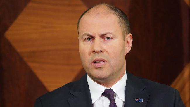 Federal Treasurer Josh Frydenberg. Picture: AAP Image/Stefan Postles