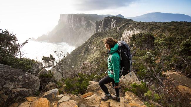 The funding is designed to help increase infrastructure such as visitor centres, camping facilities, and walking and cycling trails. Picture: Tasmania Parks and Wildlife Service