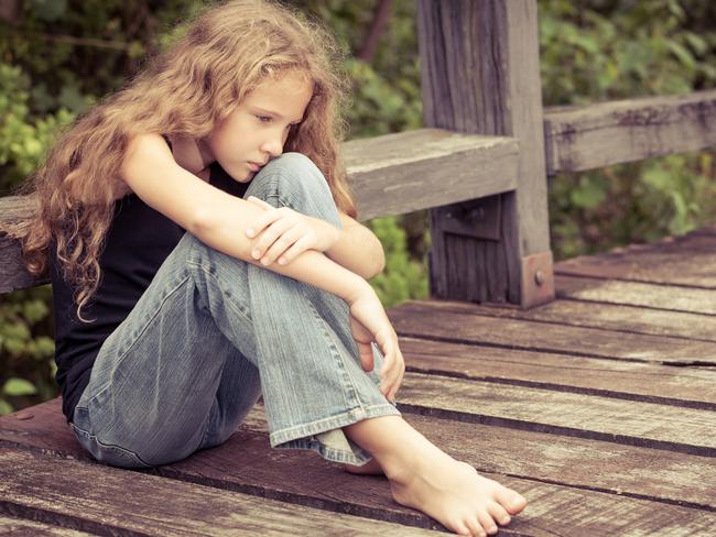 Children of parents who work long hours are at risk of becoming withdrawn and suffering anxiety. Picture: iStock