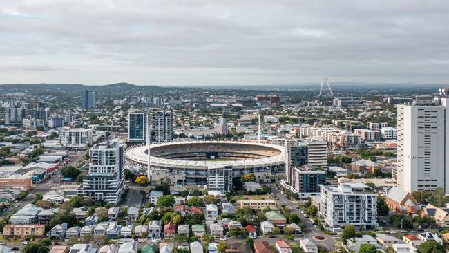 The Gabba in Brisbane.