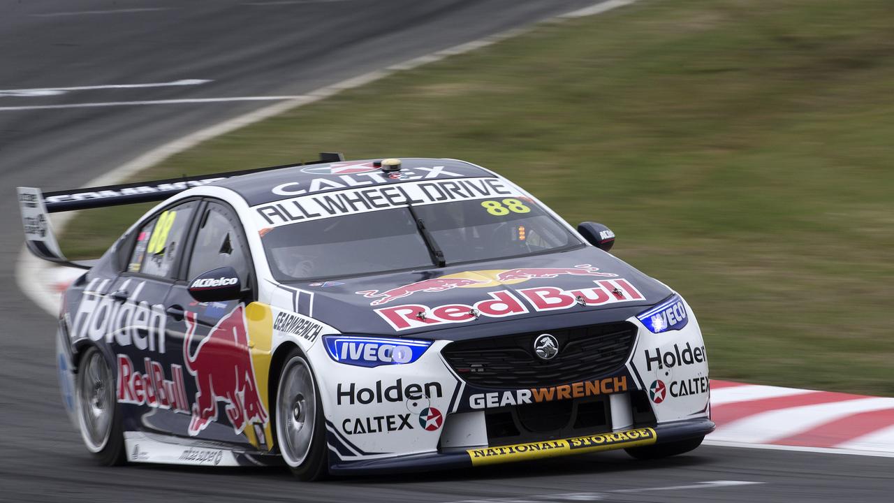 Jamie Whincup posted the quickest laps in both practice sessions on Friday.