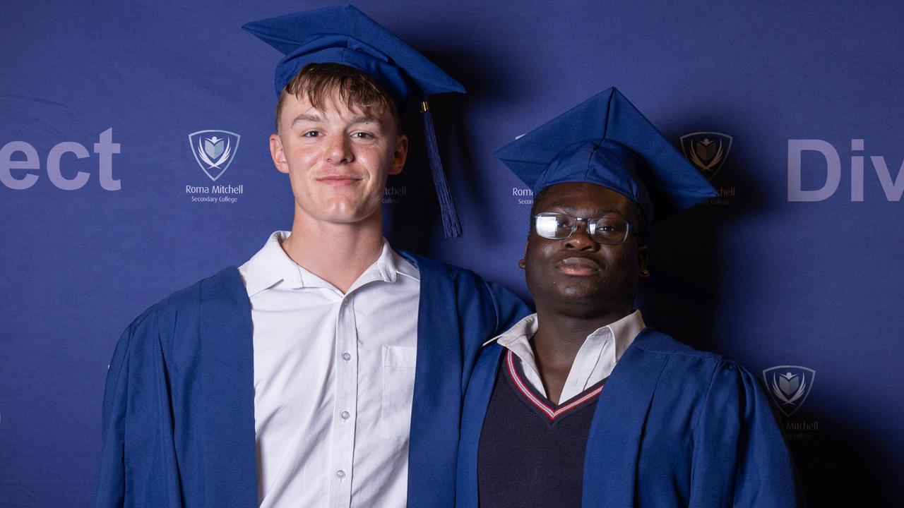 Roma Mitchell Secondary College Graduation at the Adelaide Town Hall. Picture: Ben Clark