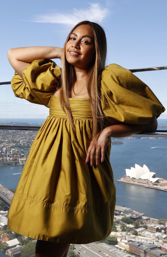 Singer Jessica Mauboy will perform at The Daily Telegraph Bradfield Oration 2021 on Thursday. Picture: Jonathan Ng
