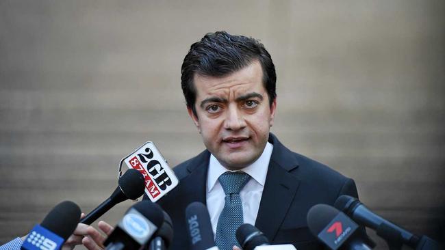 UNDER FIRE: Labor Senator Sam Dastyari. Picture: DEAN LEWINS-AAP