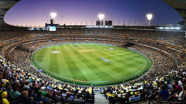 The 2015 ICC Cricket World Cup Final between Australia and New Zealand at the MCG - Melbourne Cricket Ground WorldCup15. Picture: Jay Town