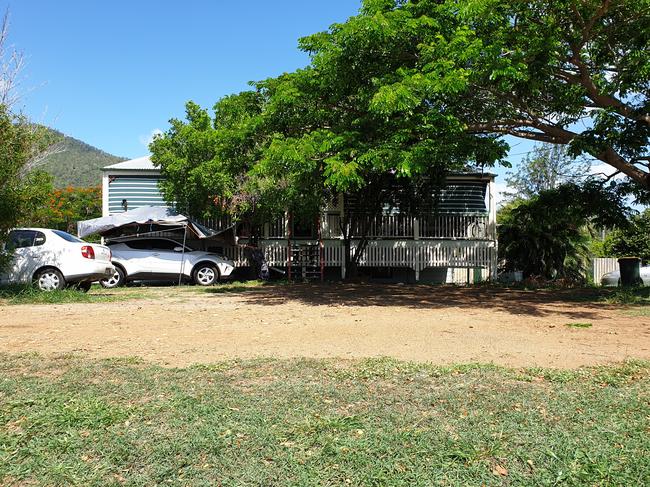 The Mackay Street, Lakes Creek home where police allege a man was attacked with a chair on Thursday, 28 January, 2021.