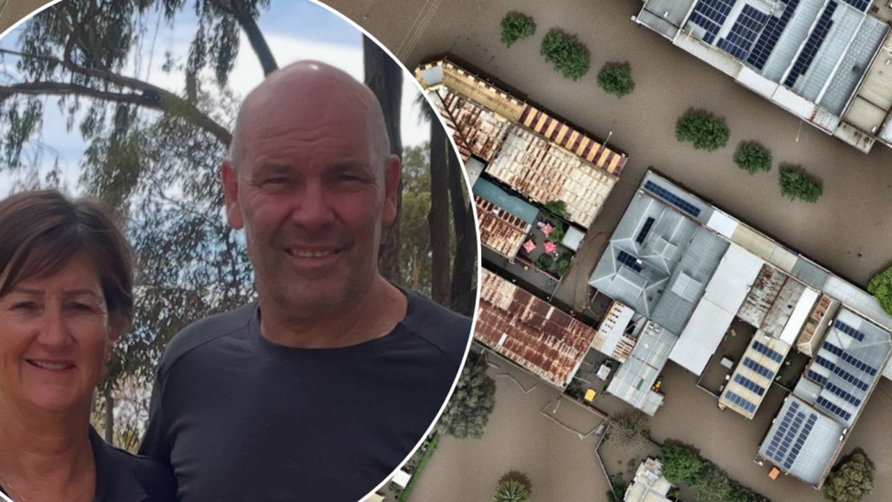 Ex-footy great is buying up big in twice-flooded town