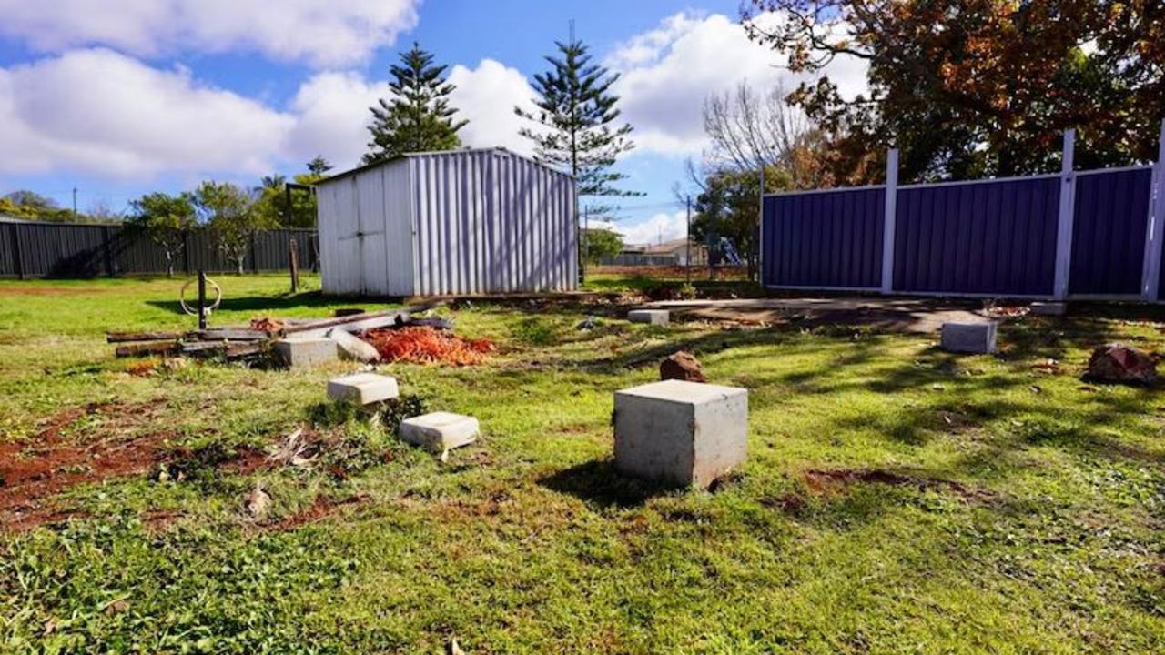 ABC News Toowoomba spoke to victim Donna Corbin who claimed to have paid Christopher Edards $42,000 for the dream home that never came. Picture: ABC Toowoomba/ David Chen.