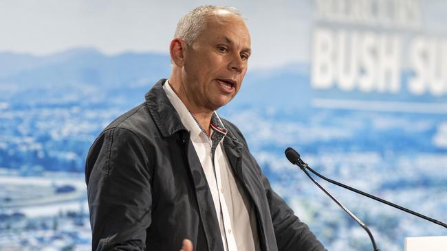 Adam Giles CEO Hancock Agriculture and S. Kidman & Co has been speaking at Bush Summit events. Picture: Rob Burnett