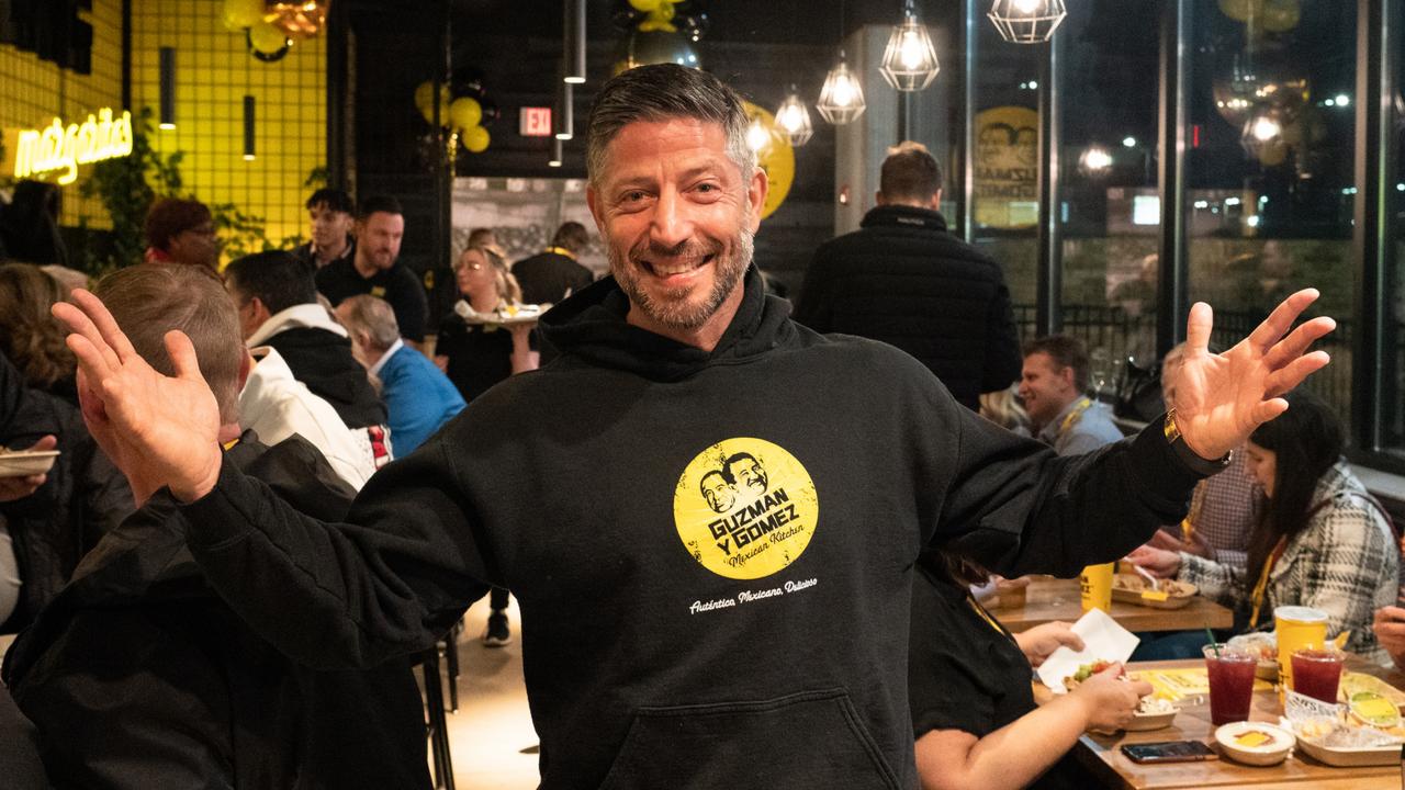 Guzman y Gomez founder and CEO Steven Marks at the opening of his second US location in Chicago.
