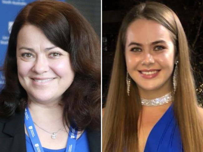 Aleksandra, 51, and Daniela, 22, Vergulis.