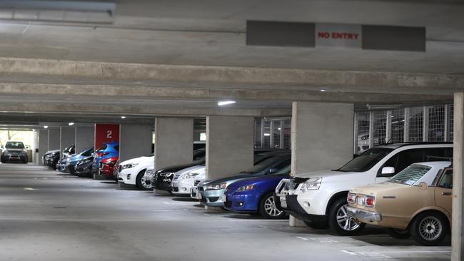 User-paid multistorey parking has become the norm at major hospitals. Photo: Annette Dew.