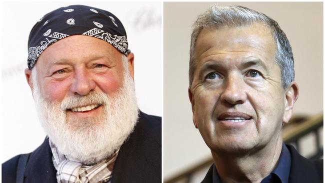 This combination of 2008 and 2017 photos shows photographers Bruce Weber, left, and Mario Testino. On Saturday, Jan. 13, 2018, The New York Times reported that male models have accused Weber and Testino of unwanted advances and coercion. (AP Photo/Matt Sayles, Michael Sohn)