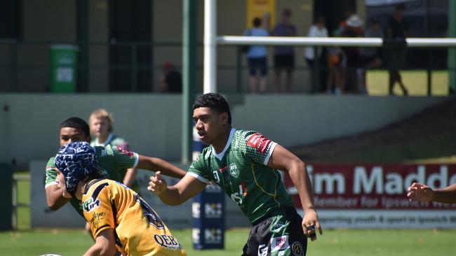 Cyril Connell Challenge game between the Ipswich Jets and Sunshine Coast Falcons. Saturday March 18, 2023. Picture, Nick Tucker.