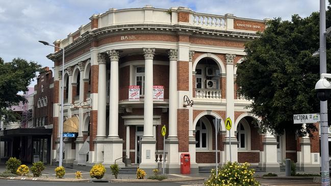 Blacks Real Estate has brokered the sale of the old Queensland National Bank at 79 Victoria St in Mackay. Picture: Heidi Petith