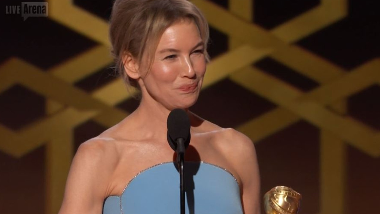 Renee Zellweger at the 2020 Golden Globes.