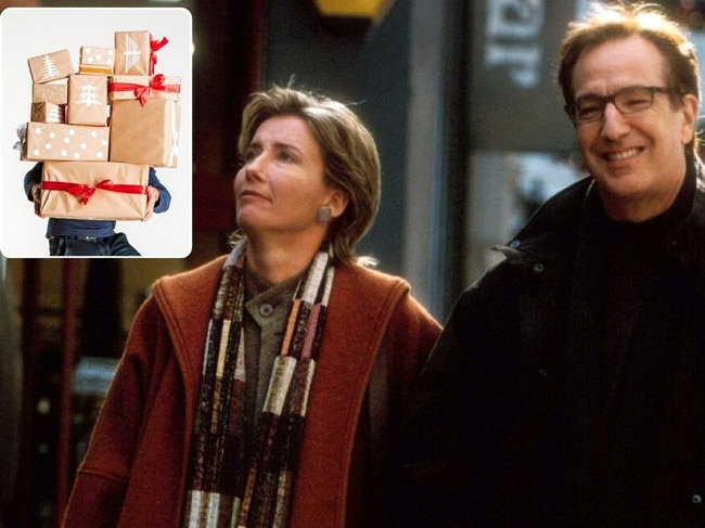 Emma Thomson, Alan Rickman and Christmas gifts