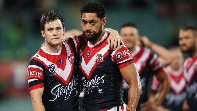 The Sydney Roosters — Australia’s least reliable favourites in 2020. Picture: Brett Costello