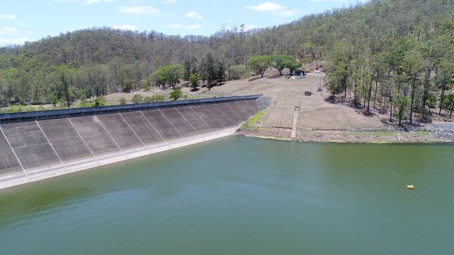 The Queensland government has set aside $7 billion for the Borumba Dam pumped hydro energy station project, south of Gympie, following two years of planning. Picture: Troy Jegers