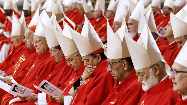 A College of Cardinals meeting has set a May 7 Conclave date to elect Pope Francis’s successor. Picture: Mario Tama/Getty Images