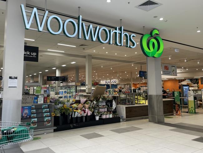 Woolworths supermarket at Greystanes Shopping Centre. Generic Greystanes photos.