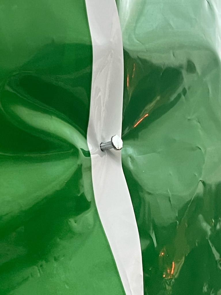 Experts say that hanging items from trees using screws or nails can cause harm – even if they only pierce the bark. Picture: Supplied