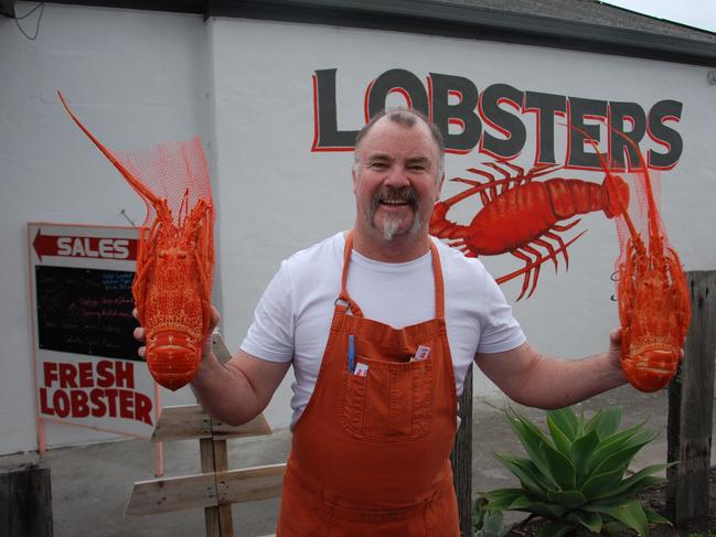 Lacepede Seafood owner Tom Wilks. Picture: Dylan Hogarth