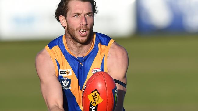 Cranbourne’s Brandon Osborne was AFL Outer-East’s best. Picture: Chris Eastman