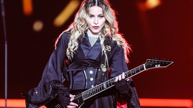 Madonna performs at the opening night of her Rebel Heart Tour at the Bell Center on Wednesday, Sept. 9, 2015, in Montreal, Quebec. (Photo by Rich Fury/Invision/AP)