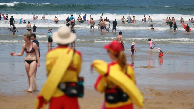 Coastal drownings are more likely during the holidays. Picture: Alex Coppel