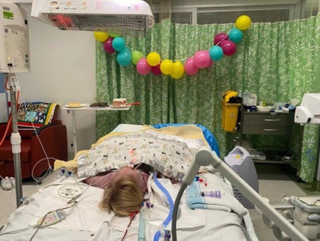 ‘We put some balloons in the room, and we sang Happy Birthday as soon as it turned midnight.’ Picture: Supplied