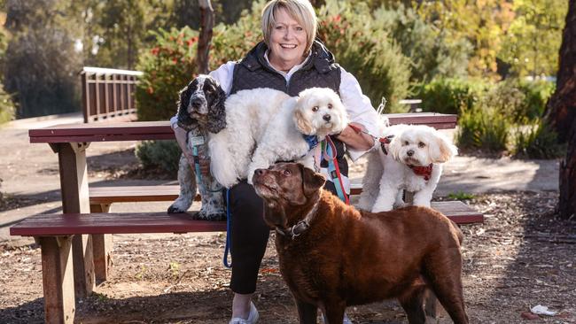 Lost Pets of South Australia’s Christine Robertson. Picture: Supplied