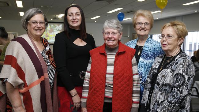 Debbie Khnana, Narelle Green, Val Garner, Barbara Browne and Margaret Poole.