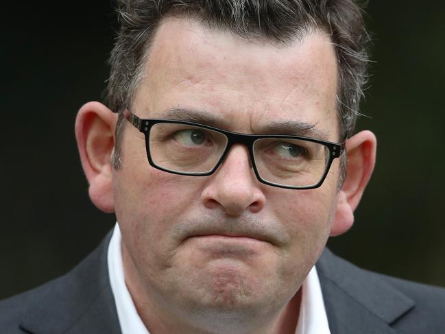 MELBOURNE, AUSTRALIA - NewsWire Photos, SEPTEMBER 7, 2021. The Premier, Daniel Andrews (pictured), and the Chief Health Officer, Brett Sutton hold a press conference on the latest COVID situation in Victoria. Picture: NCA NewsWire / David Crosling