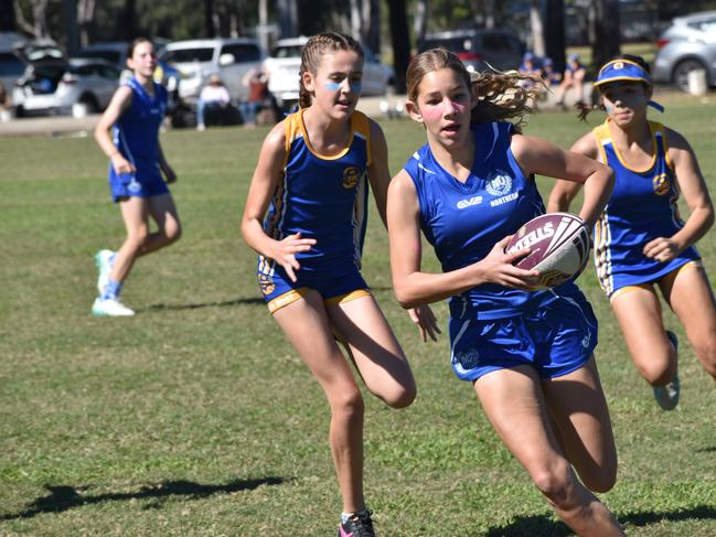 Queensland Representative School Sport state 10-12 years touch championships, Northern versus South West at Cyril Connell Fields, Rockhampton, on June 7, 2024.