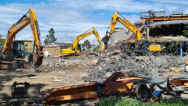 A MD Demolition site. Snowdon owes them $103,000.