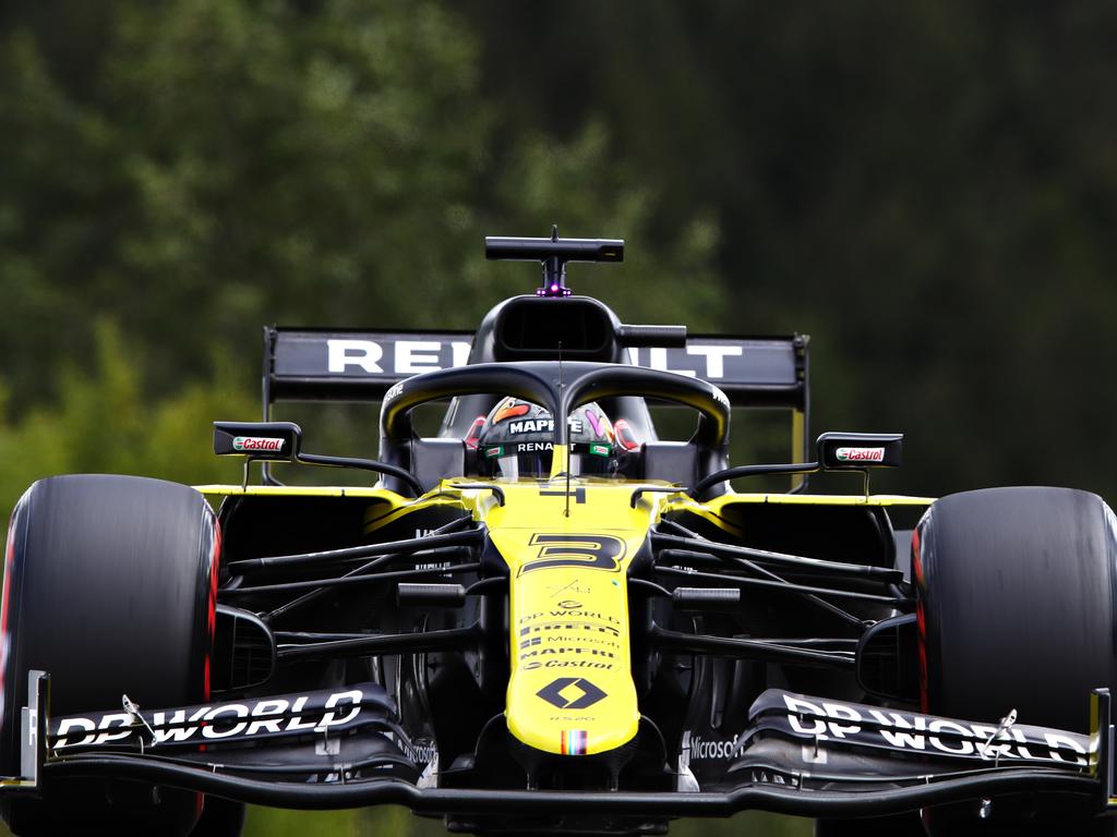 Daniel Ricciardo has never started from the second row at Spa.