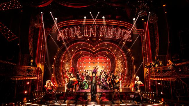 Moulin Rouge! The Musical has been nominated for 14 Tony awards.