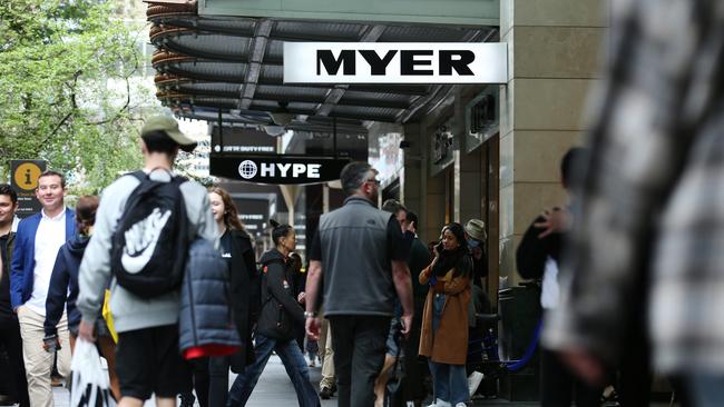 A second proxy firm has come out against Solomon Lew’s choice for Myer’s board. Picture: Britta Campion