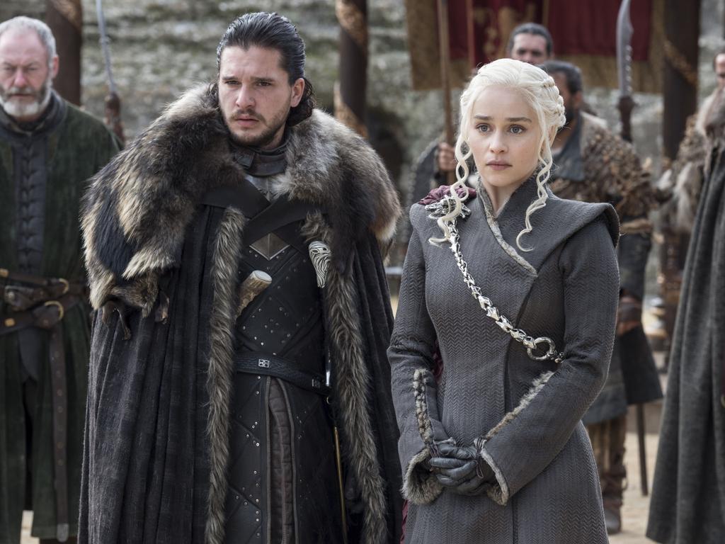 Jon Snow and Daenerys Targaryen have a bit of a task on their hands. Picture: HBO