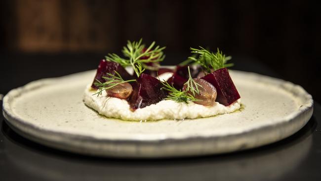 Salt-roasted beetroot. Picture: Eddie Safarik