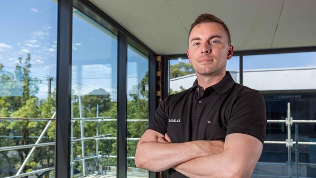 Vailo Founder Aaron Hickmann was declared bankrupt last week, Picture: Ben Clark