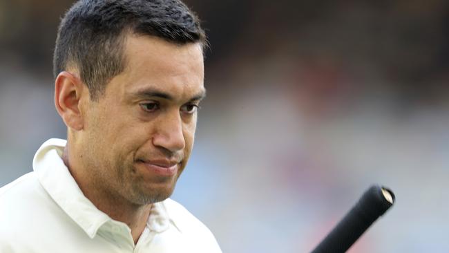 Ross Taylor tried hard but couldn’t spark the Kiwis into action.