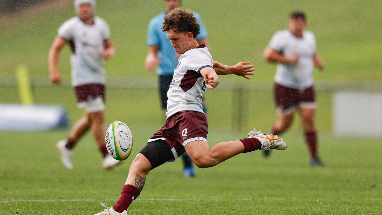 Action from the final day of the 2024 Australian Schools Rugby Championships. Picture: Rachel Wright/Anthony Edgar.