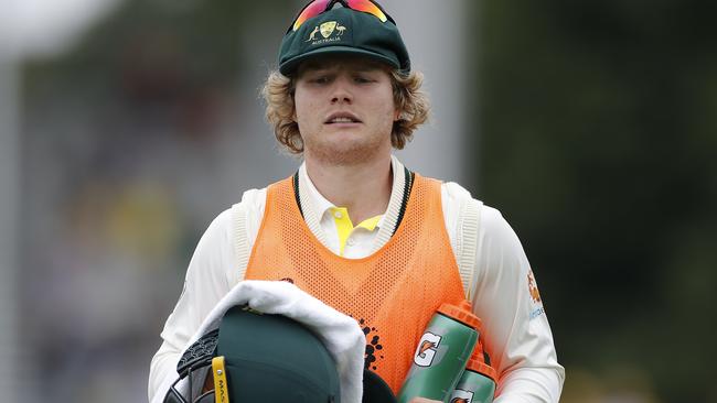 Will Pucovski has returned home after suffering mental health issues while with the Australian camp. (Photo by Ryan Pierse/Getty Images)