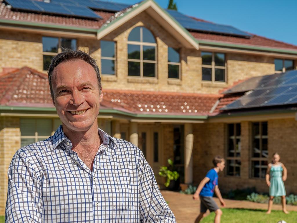 Patrick Mair and children for Money Saver HQ solar story