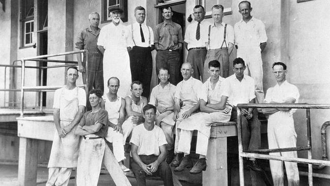 Norco Kyogle butter factory staff - 1930s.