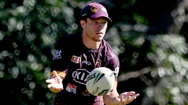 Broncos playmaker Brodie Croft will face his former club Melbourne on Friday night. Picture: Getty Images